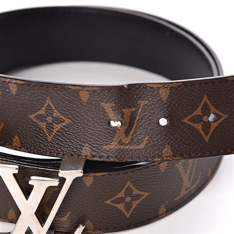 black Louis Vuitton Belts for Men 